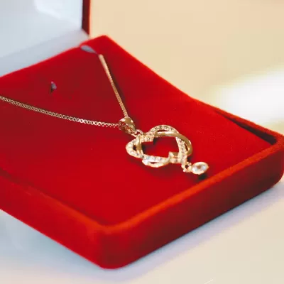 Colar Folheado Ouro 18k e Zirc&ocirc;nia 